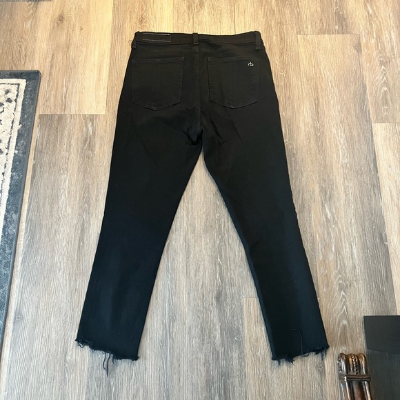 Rag and Bone BLK 10” Capri size 28 - Picture 2 of 4